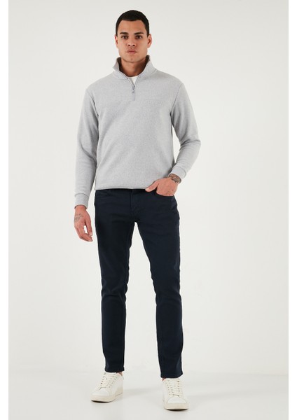 Pamuklu Regular Fit Normal Bel Boru Paça Jeans Erkek Kot Pantolon 2211C40PARMA