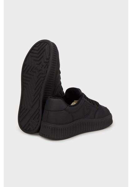 Içi Yumuşak Tüylü Kalın Tabanlı Sneaker Ayakkabı Bayan Ayakkabı 38925K419 fırsatları