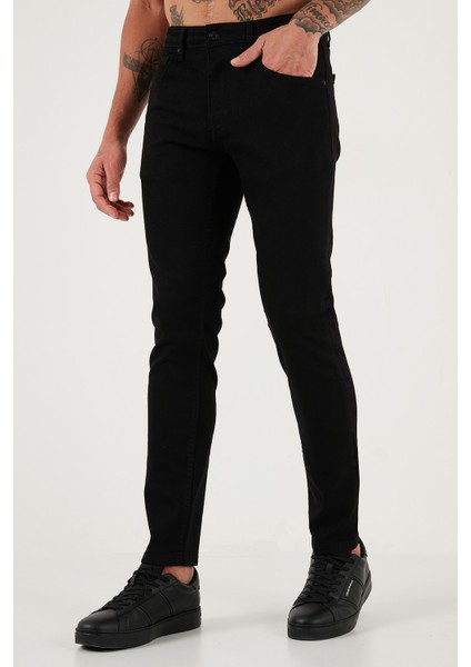 Pamuklu Slim Fit Yüksek Bel Dar Paça Jeans Erkek Kot Pantolon 3300C01TOKYO modelleri