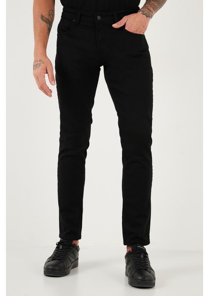 Pamuklu Regular Fit Normal Bel Boru Paça Jeans Erkek Kot Pantolon 2211C01PARMA fiyatları