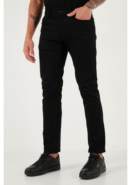 Pamuklu Regular Fit Normal Bel Boru Paça Jeans Erkek Kot Pantolon 2211C01PARMA modelleri