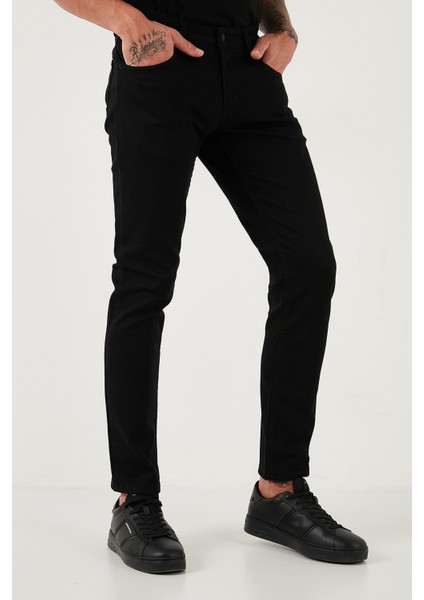 Pamuklu Regular Fit Normal Bel Boru Paça Jeans Erkek Kot Pantolon 2211C01PARMA