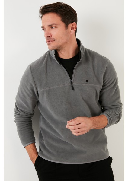 Slim Fit Anti-Pilling Tüylenme Yapmayan Bato Yaka Şardonlu 2'li Paket Polar Erkek Polar 5906001S2 fiyatları
