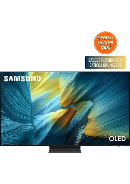 65S95F 65'' 165 Ekran Uydu Alıcılı 4K Ultra HD Tizen Smart OLED TV