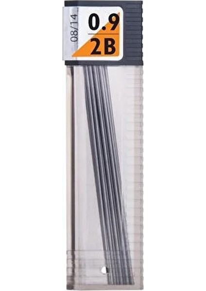 Mekanik Kurşun Kalem Uçları 12'li Kutu 0.9 mm HB Sertlik 60 mm Uzunlukta fiyatları