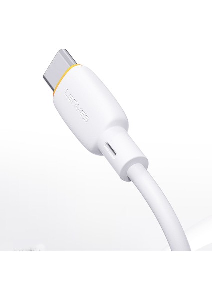 LC548-TC-TC Type-C To Type-C Hızlı Şarj Özellikli Pd Data ve Şarj Kablosu 60W 1m Beyaz modelleri