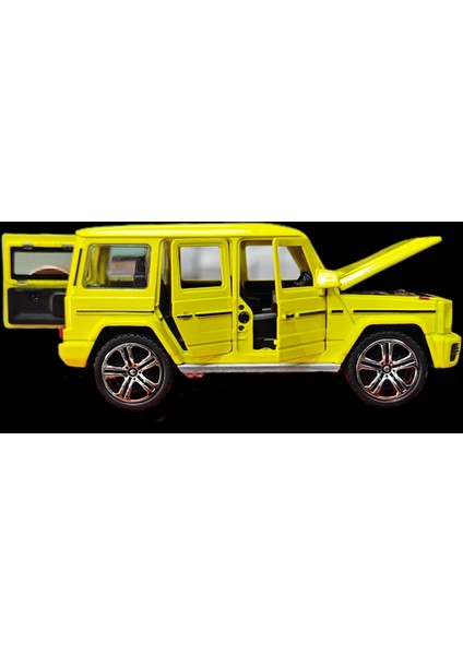 Mercedes G Kasa 1:32 Ölçek Model Araba Die Cast Hobi Dekor Çekbırak