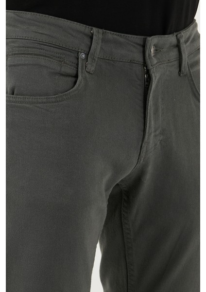 Pamuklu Regular Fit Normal Bel Boru Paça Jeans Erkek Kot Pantolon 2211C40PARMA