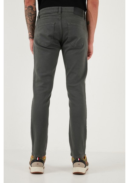 Pamuklu Regular Fit Normal Bel Boru Paça Jeans Erkek Kot Pantolon 2211C40PARMA