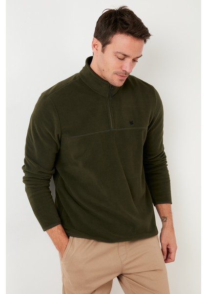Slim Fit Anti-Pilling Tüylenme Yapmayan Bato Yaka Şardonlu 2'li Paket Polar Erkek Polar 5906001S2 modelleri