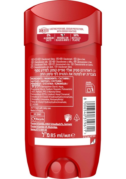 Captain Erkekler için Deodorant Stick 85 ml XL Büyük Boy fırsatları