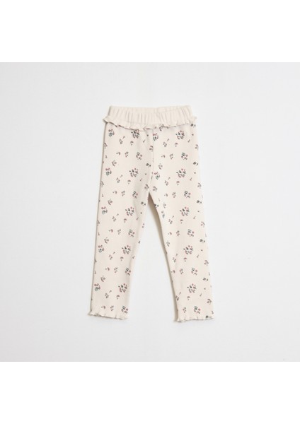 Kız Çocuk Çiçek Desenli Taytlı Takım fiyatları