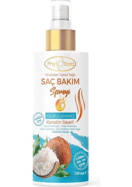 Hindistan Cevizli Saç Bakım Spreyi 120 ml