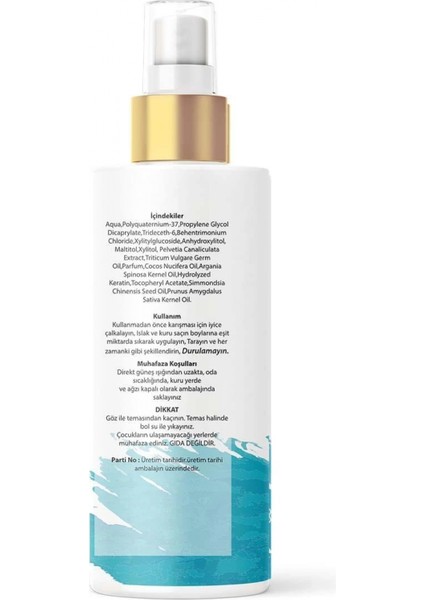 Hindistan Cevizli Saç Bakım Spreyi 120 ml fiyatları