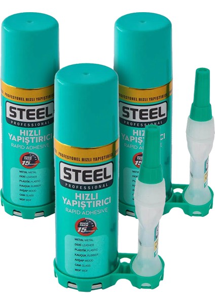 Hızlı Yapıştırıcı 100 ml (3'lü Paket)