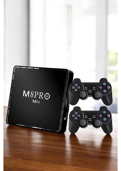 Wizard Oyun Konsolu Çift Kollu 1000 Oyunlu Tv Box Netflix Youtube Atari fırsatları