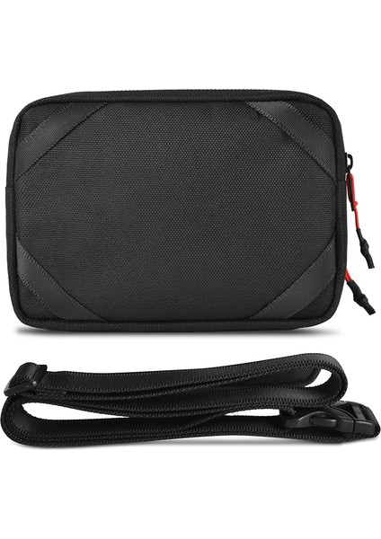 Essen Serisi Suya Dayanıklı 1200D Polyester Kumaş Çapraz Vücut Çantası Siyah fiyatları