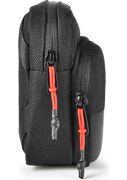 Essen Serisi Suya Dayanıklı 1200D Polyester Kumaş Çapraz Vücut Çantası Siyah fırsatları