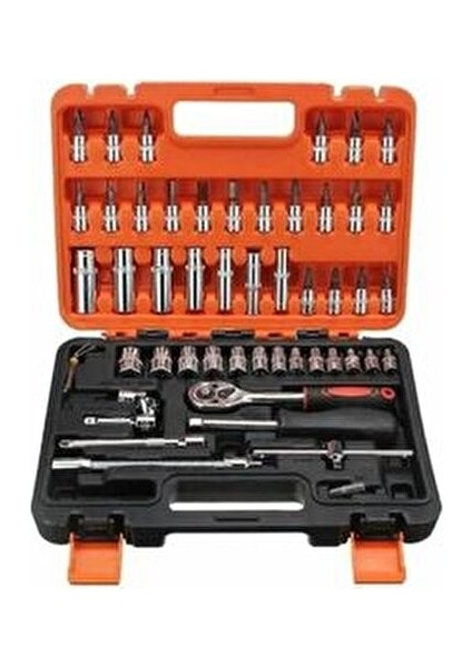 Max 1/4 Cırcırlı Lokma Anahtar Takımı Bits Uç Seti 53 Parça fırsatları