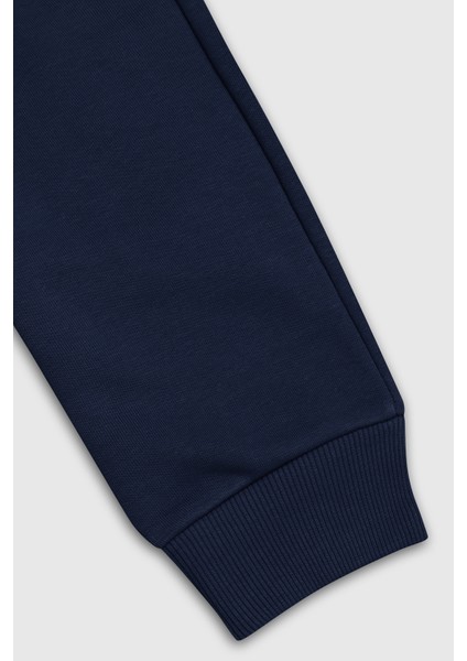 Pamuklu Regular Fit Logolu Eşofman Altı Erkek Çocuk Eşofman Altı BNTB23336 fırsatları