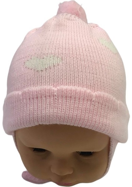 Şapka Pembe Kalpli