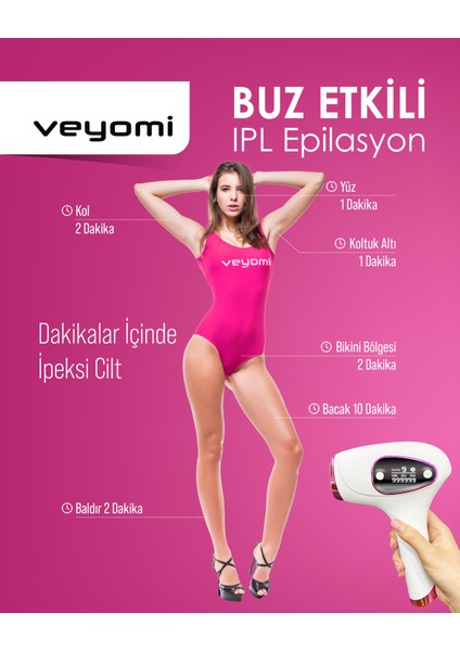 Y-1105 Buz Lazer Epilasyon Cihazı fiyatları