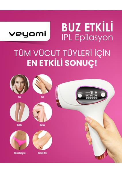Y-1105 Buz Lazer Epilasyon Cihazı modelleri