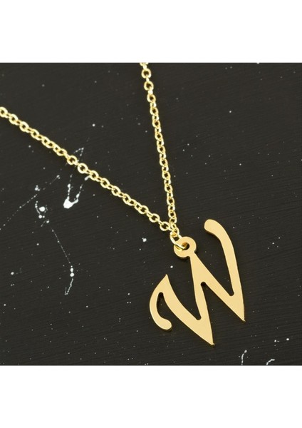 Wizard Prinç Harfli Kolye-W