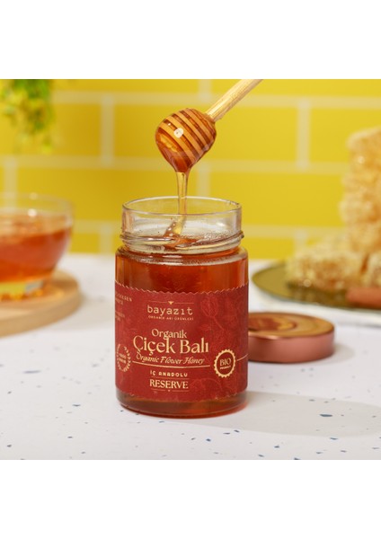 Bayazıt Organik Iç Anadolu(Kayseri) Çiçek Balı 450 gr fiyatları