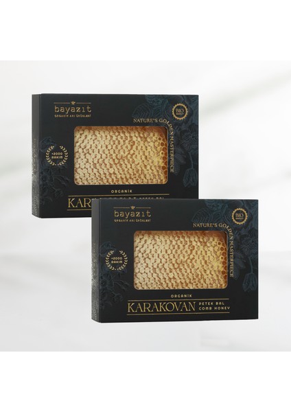 Organik Karakovan Petek Bal(Bingöl Karlıova) 400 gr 2'li Set fırsatları