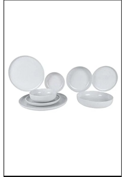 Moderna 8 Parça Krem Renkli Yemek Takımı 2 Kişilik Porselen Set fiyatları