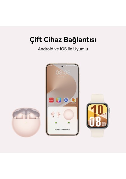 FreeBuds 7i ANC Aktif Gürültü Engelleme - Beyaz