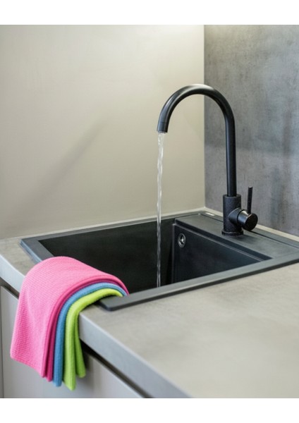 Mikrofiber Kalın Temizlik Bezi 40*40 cm 3 Adet modelleri