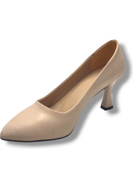 678-26 Cilt Deri Ince Topuk Kadın Ayakkabı modelleri