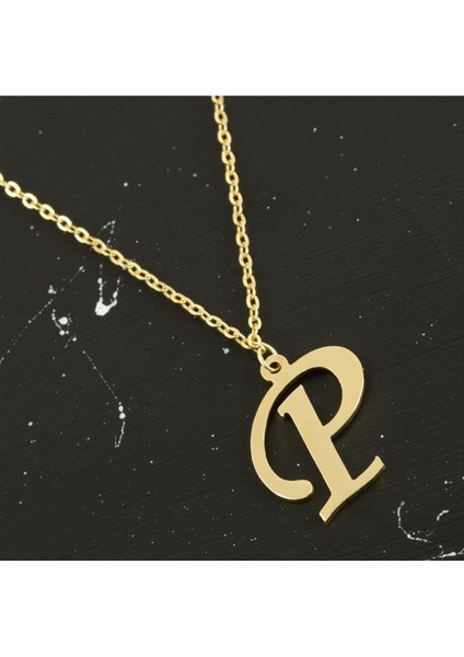 Wizard Prinç Harfli Kolye-P