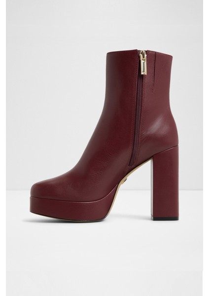 Vaylen Bot Yüksek Topuklu Botlar Şık Bot - Kırmızı modelleri