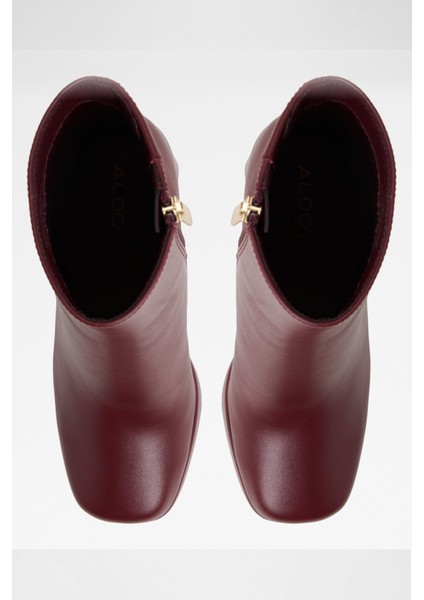 Vaylen Bot Yüksek Topuklu Botlar Şık Bot - Kırmızı