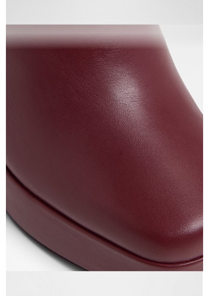 Vaylen Bot Yüksek Topuklu Botlar Şık Bot - Kırmızı