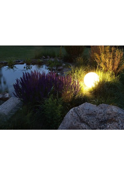 Opal Pmma Bahçe Aydınlatması, Kazıklı Zemin Lamba, E27 Duy, Uv Dayanımlı, 20 cm indirimleri