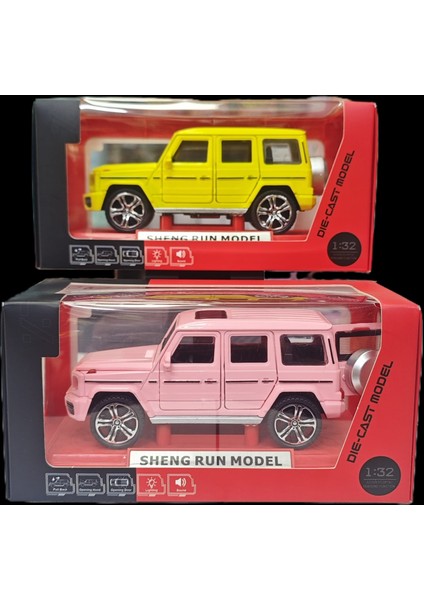 Mercedes G Kasa 1:32 Ölçek Model Araba Die Cast Hobi Dekor Çekbırak fiyatları