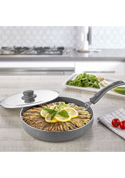 Polochef - Çupra Granit Balık Tavası - 34 cm