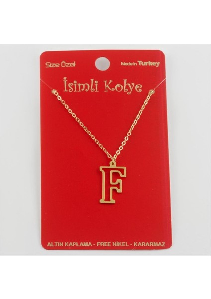 Wizard Prinç Harfli Kolye-F