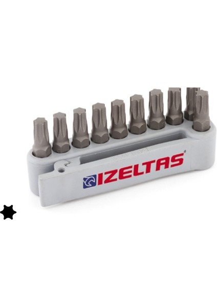 Izeltaş 4830 00 0040 T40 Torx Bits Uç Takımı (25MM)