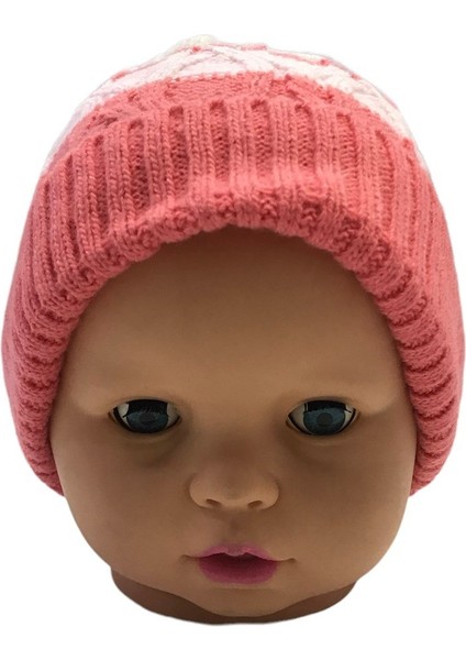 Şapka Pembe Ponponlu