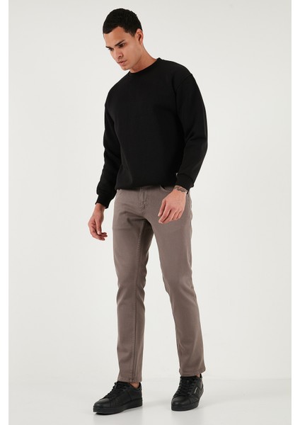 Pamuklu Regular Fit Normal Bel Boru Paça Jeans Erkek Kot Pantolon 2211C40PARMA