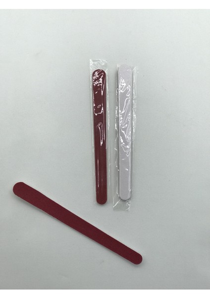 Tek Kullanımlık Tahta Tırnak Törpüsü 10 Cm, 100 Adet Paket