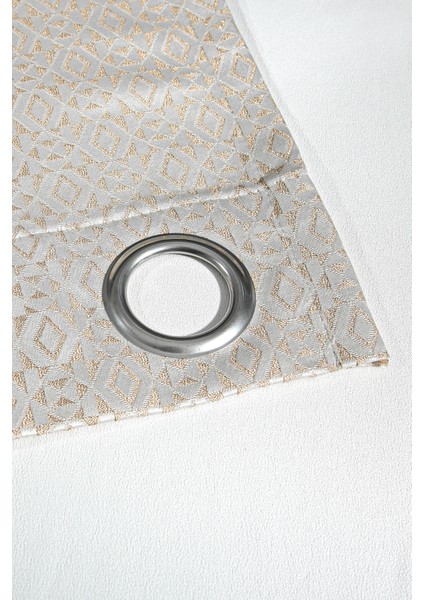 Lenzo Halkalı Fon Perde Krem 140X280 fırsatları