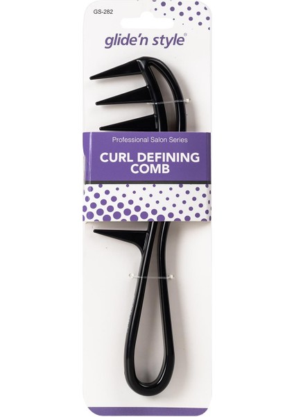 Glide’n Style Curl Defining Comb – Profesyonel Bukle Belirginleştirme Tarağı