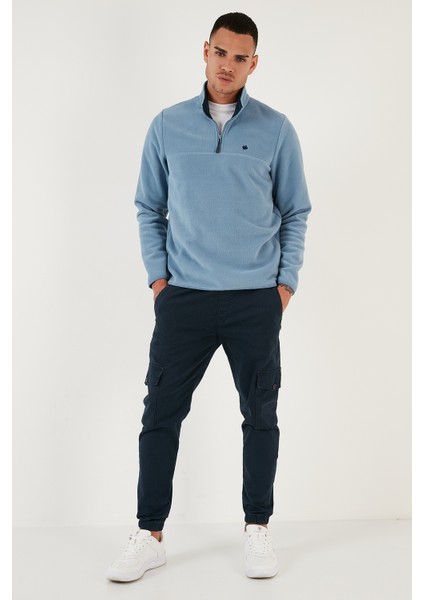 Slim Fit Anti-Pilling Tüylenme Yapmayan Bato Yaka Şardonlu 2'li Paket Polar Erkek Polar 5906001S2 fırsatları