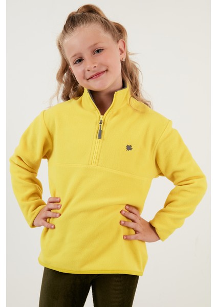 Yumuşak Dokulu Fermuarlı Dik Yaka Şardonlu 2'li Paket Polar Çocuk Polar 5905002S2 modelleri